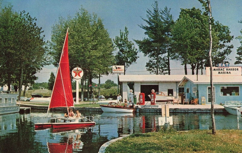Tamarac Village (Tamarac Harbor and Trailer Park) - Vintage Postcard